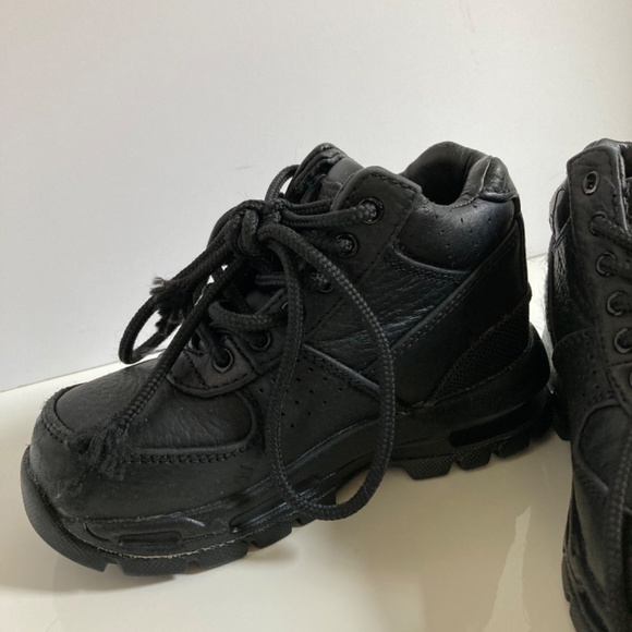 Nike Air Max Goadome ACG Black Leather Lace Up Toddler 9C - Picture 4 of 12